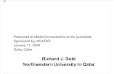 Richard Roth, NorthWestern University in Qatar - Media Connected