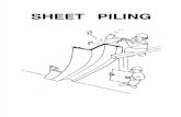 Sheet Piling design
