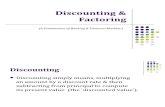 Discounting - Factoring