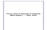 Monthly Newsreport - Ahmadiyya Persecution in Pakistan - May, 2010