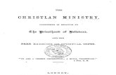 George Bush the Christian Ministry Longmans London 1867