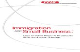 Immigration and small business