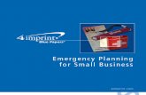 Emergency Planning Blue Paper