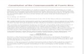 The Constitution of the Commonwealth of Puerto Rico