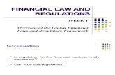Overview of the Global Financial Laws and Regulatory Framework