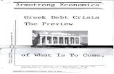 Greek Debt Crisis--The Preview of What is to Come 5-6-10