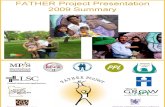 FATHER Project, 2009 Accomplishments