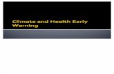 Climate and Health Early Warning