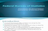 Federal Bureau of Statistics!