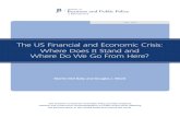 The U.S. Financial and Economic Crisis