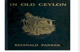 In Old Ceylon 1908