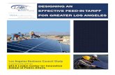Designing an Effective Feed in Tariff for Greater Los Angeles 040110