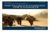 Afghanistan- The Taliban's Campaign For Kandahar
