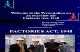 New Factories Acts,1948