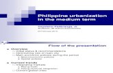 08 Philippine Urbanization in the Medium Term - Prof. Cayetano W. Paderanga, Jr
