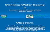 Drinking Water Scams