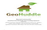 GeoHuddle - Community Geothermal Heating and Cooling Systems