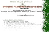 The Coffee Sector Presentation - Kenya