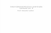 International Finance and Trade 3