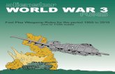 WW3 Rules - Gaming Rules 1955 to 2010 - Alienstar Publishing