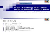 Pen Testing the Web With Firefox: SHODAN