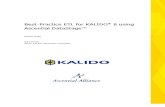Best-Practice ETL for KALIDO® 8 Using Ascential