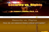Security vs. Rights