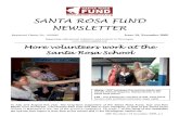 Santa Rosa Fund Newsletter Issue 34