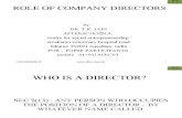 Role of Company Directors