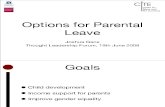 Options for Parental Leave