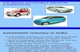 The Indian Automobile Industry