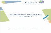 Admissions Booklet (TLC) v1 9.11.09 COMPLETE