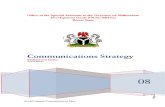 Communications Strategy for implementation of Millennium Development Goals(MDGs) in Nigeria