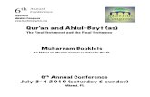 A Combined Booklet of the Fazeelat of the Ahlul Bayt (AS) part 1