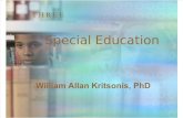 Special Education, Public School Law, Dr. W.A. Kritsonis