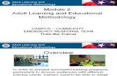 Adult Learning and Educational Methodology