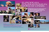 Alliance - December 2009 - European foundations in times of crisis