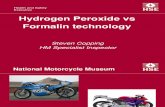 Hydrogen Peroxide-Formaline Technology