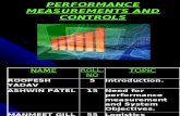 Performance Measurement and Controls