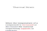 Lecture 2-Thermal Strain
