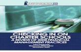 Checking in on Charter Schools: A Review of 2008 Financial Management Practices