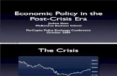 Economic Policy in the Post Crisis Era