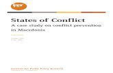 States of Conflict: A case study on conflict prevention in Macedonia