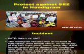 Protest Against SEZ in Nandigram
