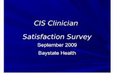 CIS Clinician Satisfaction Survey Part 2