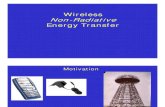 Wireless non-radiative energy(power) transfer