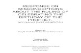 Response on Misconceptions About The Ruling of Celebrating The Birthday of The Prophet