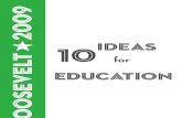 10 Ideas for Education, 2009
