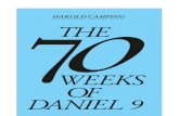 70 Weeks of Daniel Chapter 9