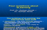 Four Questions about eLearning